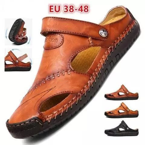 Handgefertigte hochwertige Leder-Sandalen für Herren – Bequem, passgenau und ideal für den Alltag