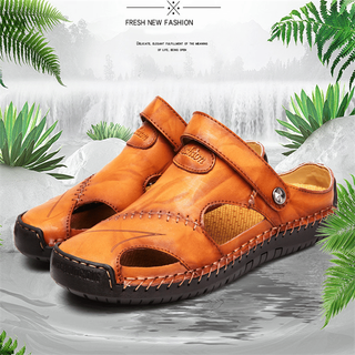 Handgefertigte hochwertige Leder-Sandalen für Herren – Bequem, passgenau und ideal für den Alltag