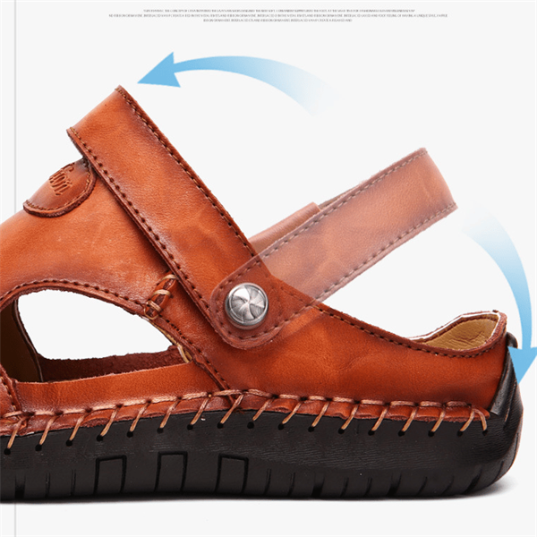 Handgefertigte hochwertige Leder-Sandalen für Herren – Bequem, passgenau und ideal für den Alltag