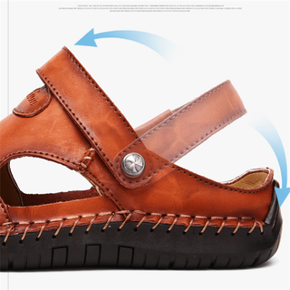 Handgefertigte hochwertige Leder-Sandalen für Herren – Bequem, passgenau und ideal für den Alltag