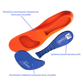 Ergonomisches Unterstützungseinlegesohlen-Set