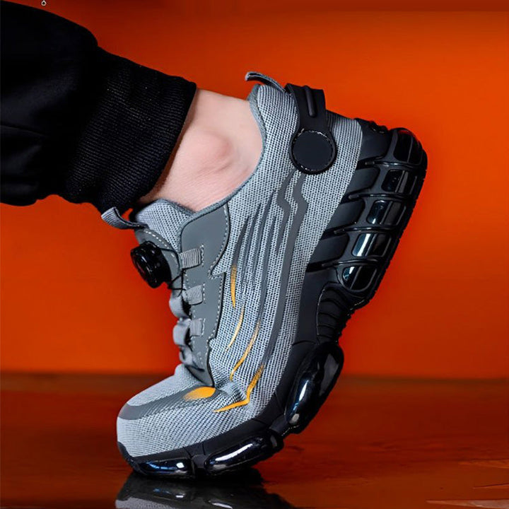 Kostenloser Versand - Elegante unisex Sneakers, rutschfeste Sicherheitsschuhe mit stoßdämpfenden Stollen【Sicherheitsklasse: S3】
