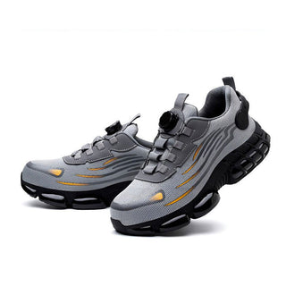 Kostenloser Versand - Elegante unisex Sneakers, rutschfeste Sicherheitsschuhe mit stoßdämpfenden Stollen【Sicherheitsklasse: S3】